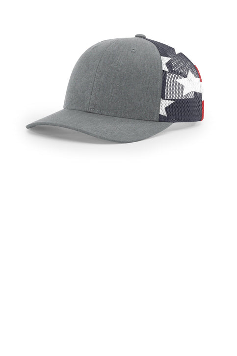 Richardson Printed Mesh Trucker