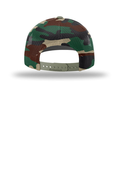 Richardson Printed Mesh Trucker