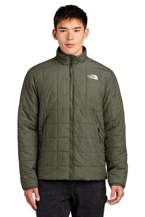The North Face Iron Drift Quilted Jacket with custom logo embroidery
