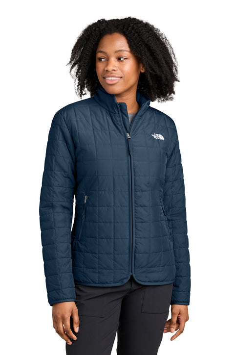 The North Face Women’s Iron Drift Quilted Jacket with custom logo embroidery