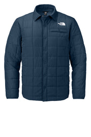 The North Face Iron Drift Quilted Shirt Jacket with custom logo embroidery