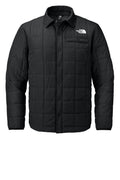 The North Face Iron Drift Quilted Shirt Jacket with custom logo embroidery