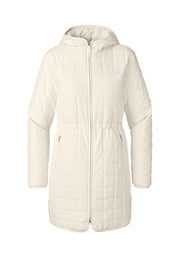 The North Face Women’s Iron Drift Quilted Hooded Parka with custom logo embroidery