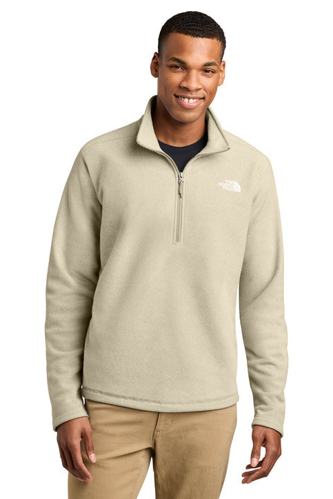The North Face Textured Pine Grove 1/2-Zip with custom logo embroidery