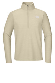 The North Face Textured Pine Grove 1/2-Zip with custom logo embroidery