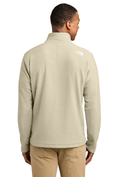 The North Face Textured Pine Grove 1/2-Zip with custom logo embroidery