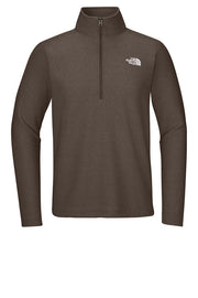 The North Face Textured Pine Grove 1/2-Zip with custom logo embroidery