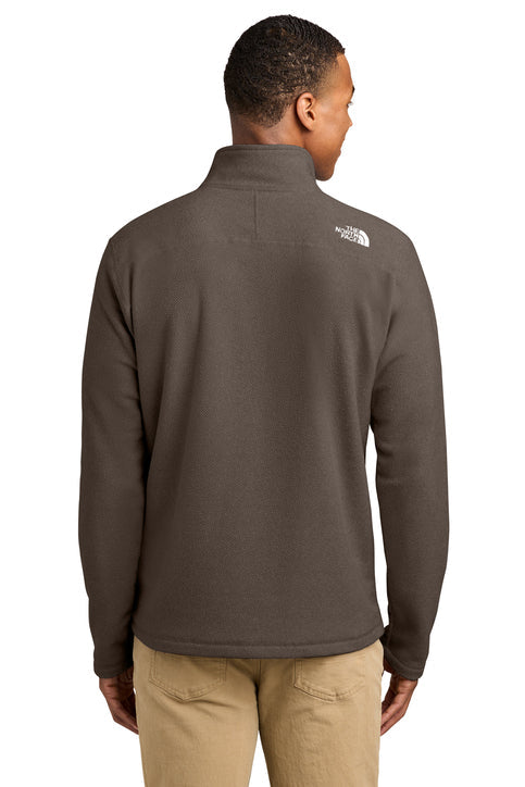 The North Face Textured Pine Grove 1/2-Zip with custom logo embroidery