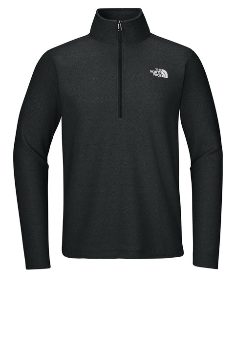 The North Face Textured Pine Grove 1/2-Zip with custom logo embroidery