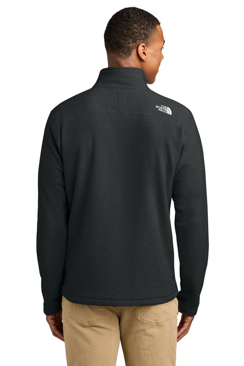 The North Face Textured Pine Grove 1/2-Zip with custom logo embroidery