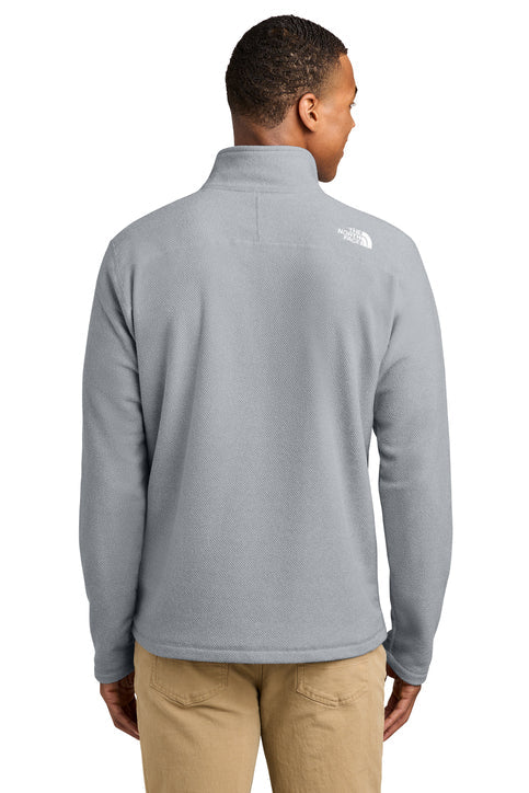 The North Face Textured Pine Grove 1/2-Zip with custom logo embroidery