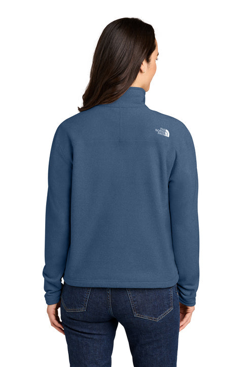 The North Face Women’s Textured Pine Grove 1/2-Zip with custom logo embroidery