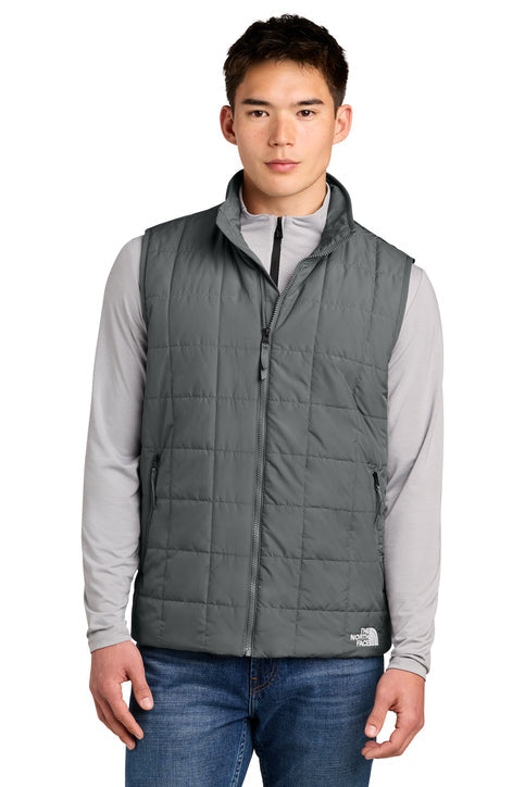 The North Face Iron Drift Quilted Vest with custom logo embroidery