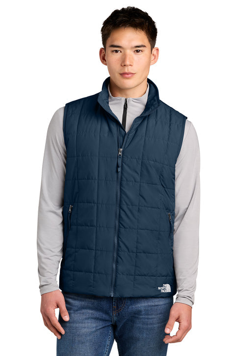 The North Face Iron Drift Quilted Vest with custom logo embroidery