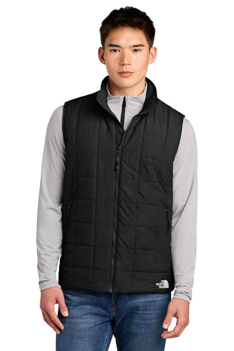 The North Face Iron Drift Quilted Vest with custom logo embroidery
