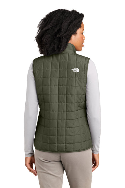 The North Face Women’s Iron Drift Quilted Vest with custom logo embroidery