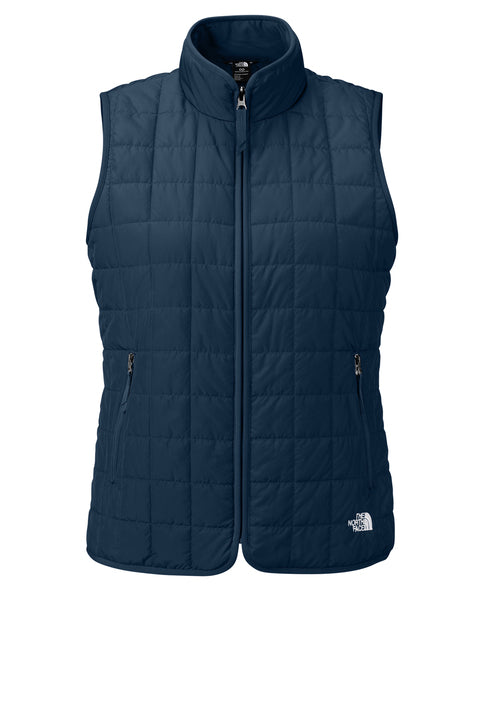 The North Face Women’s Iron Drift Quilted Vest with custom logo embroidery