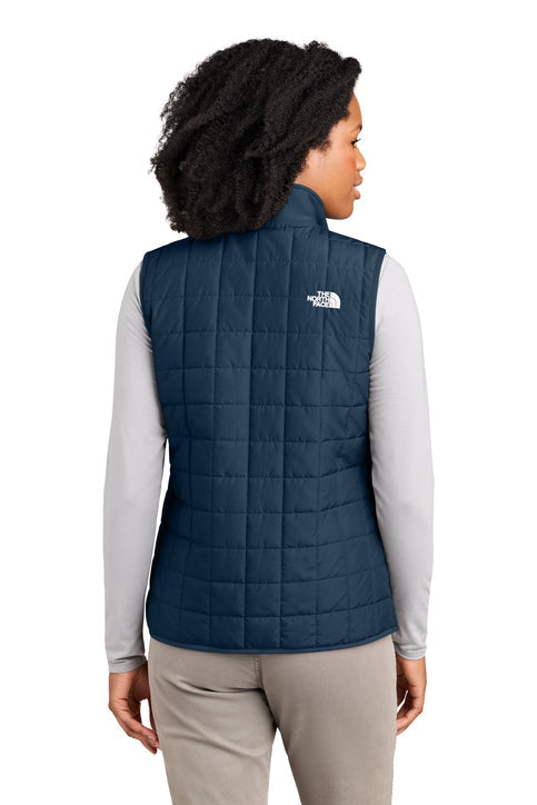 The North Face Women’s Iron Drift Quilted Vest with custom logo embroidery