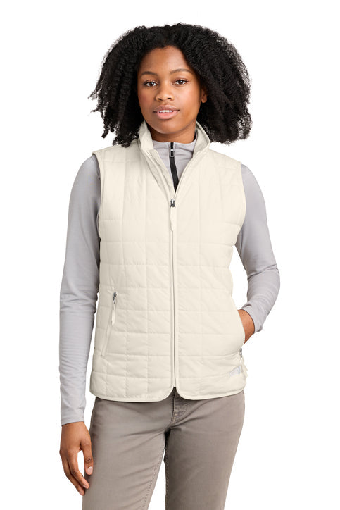 The North Face Women’s Iron Drift Quilted Vest with custom logo embroidery