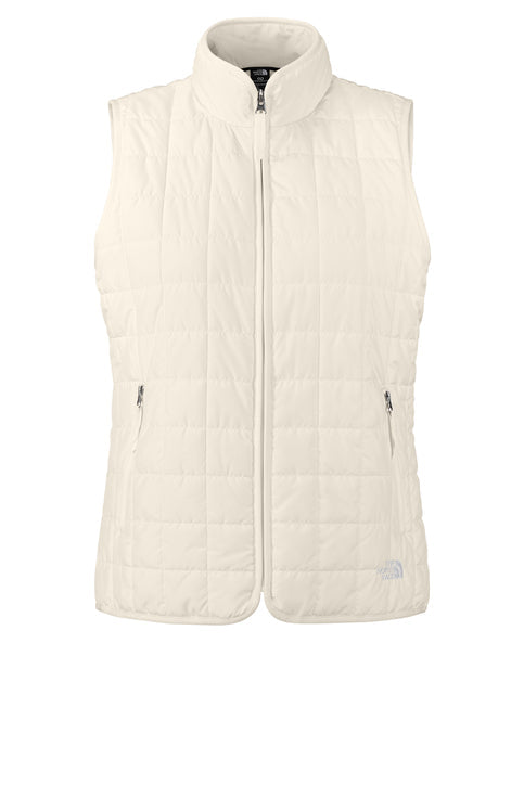 The North Face Women’s Iron Drift Quilted Vest with custom logo embroidery