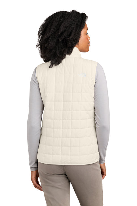 The North Face Women’s Iron Drift Quilted Vest with custom logo embroidery