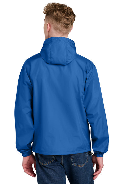 Champion Packable Anorak Jacket with custom logo embroidery