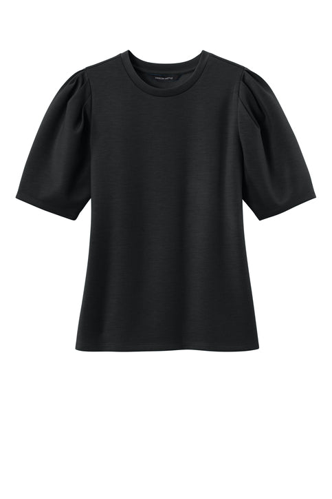 Mercer+Mettle Women’s Short Sleeve Lite Spacer Top with custom logo embroidery