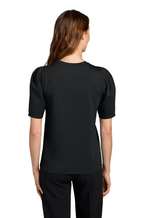 Mercer+Mettle Women’s Short Sleeve Lite Spacer Top with custom logo embroidery