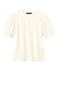 Mercer+Mettle Women’s Short Sleeve Lite Spacer Top with custom logo embroidery