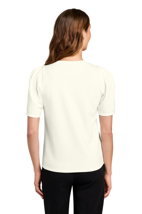 Mercer+Mettle Women’s Short Sleeve Lite Spacer Top with custom logo embroidery