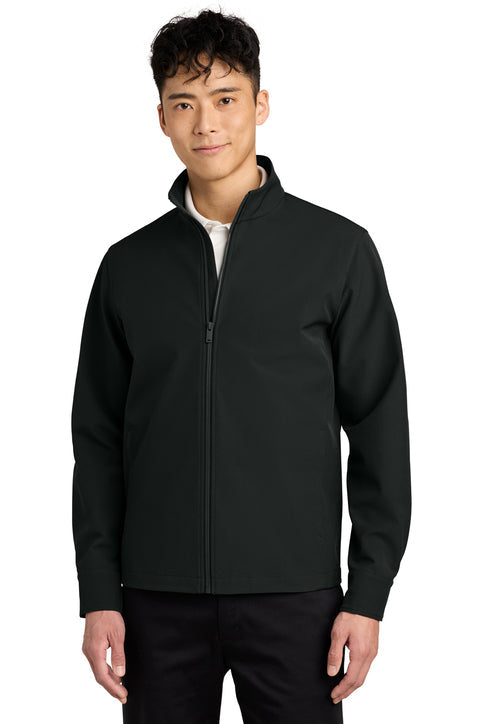 Mercer+Mettle Comfort Soft Shell Jacket with custom logo embroidery