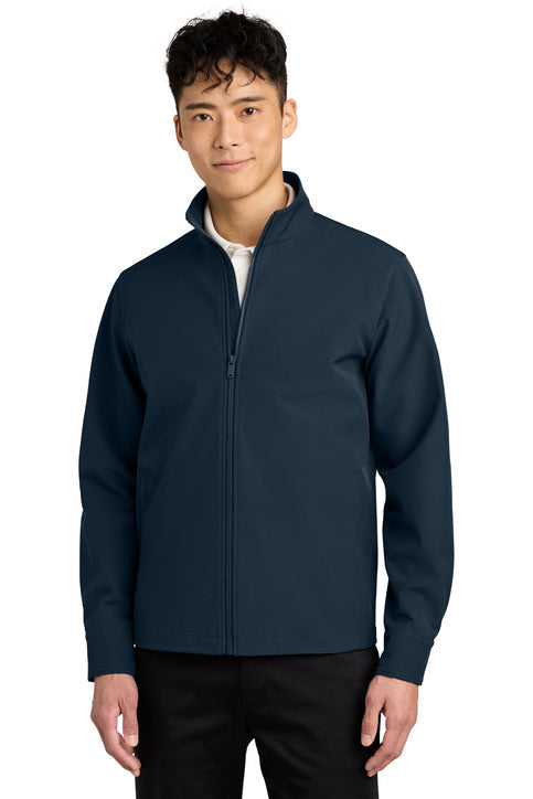 Mercer+Mettle Comfort Soft Shell Jacket with custom logo embroidery
