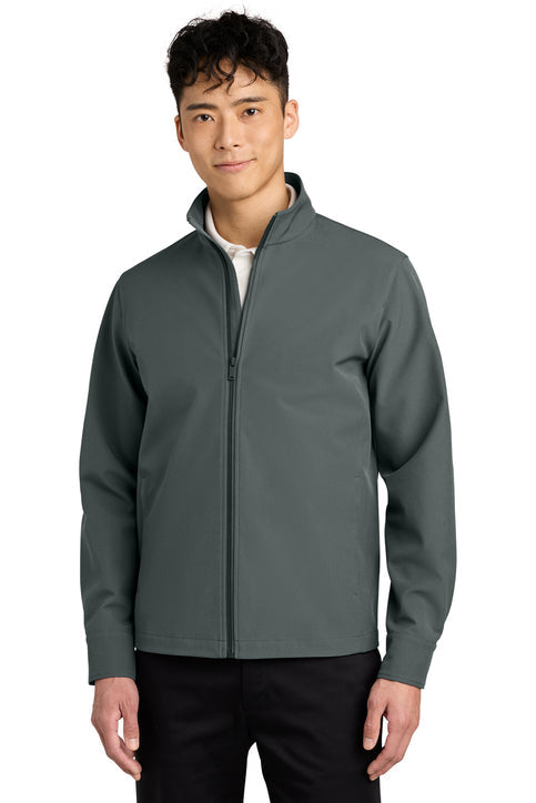 Mercer+Mettle Comfort Soft Shell Jacket with custom logo embroidery