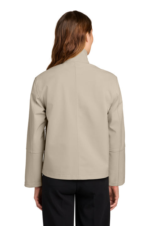 Mercer+Mettle Women’s Comfort Soft Shell Jacket with custom logo embroidery