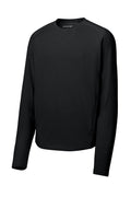 Sport-Tek Sport-Wick Stretch Pocketed Crewneck with custom logo embroidery