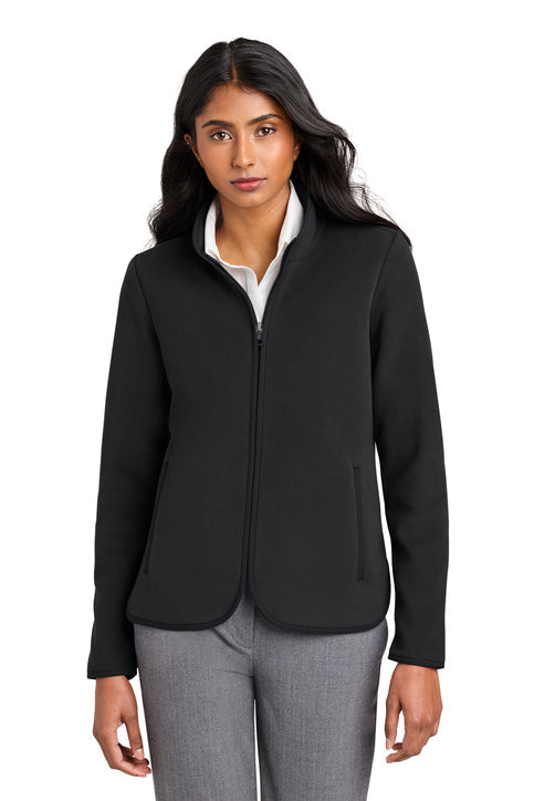 Brooks Brothers Women’s Fleece Jacket with custom logo embroidery