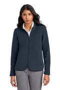 Brooks Brothers Women’s Fleece Jacket with custom logo embroidery