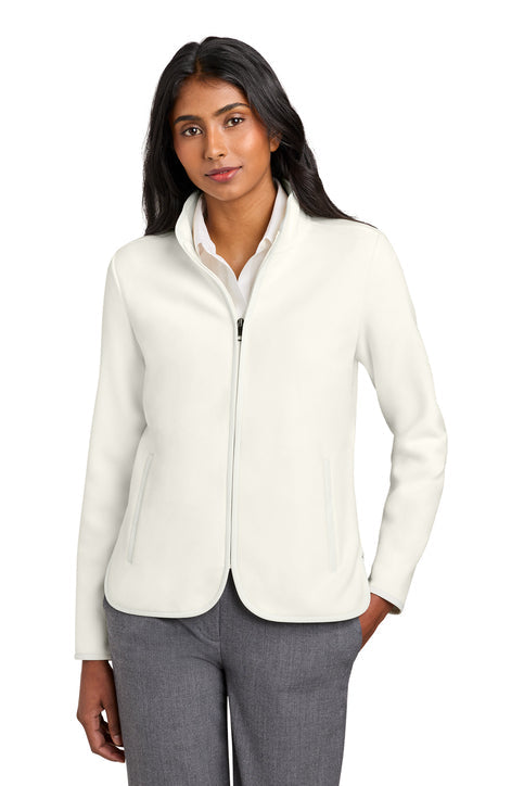 Brooks Brothers Women’s Fleece Jacket with custom logo embroidery