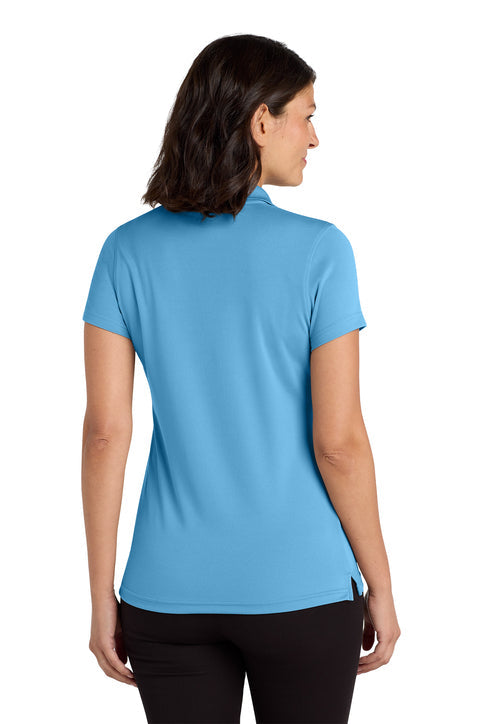 Port Authority Ladies Dry Zone UV Micro-Mesh Polo with custom logo embroidery