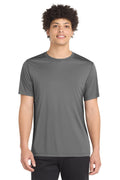 Sport-Tek Posi-UV Pro Tee with custom logo embroidery
