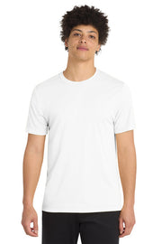 Sport-Tek Posi-UV Pro Tee with custom logo embroidery