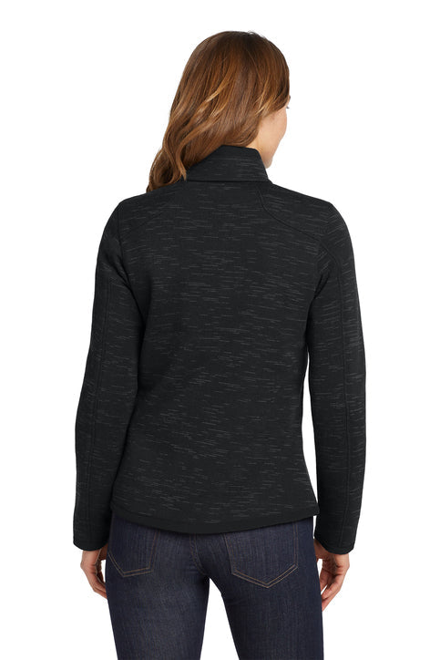 Eddie Bauer Women's Sweater Fleece Full-Zip with custom logo embroidery