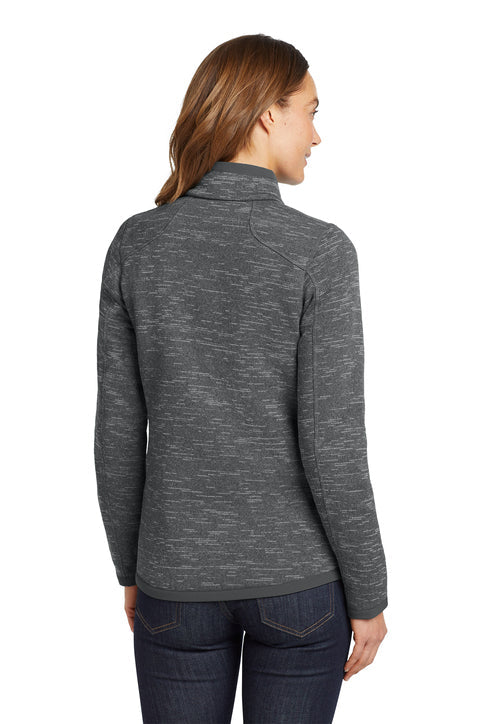 Eddie Bauer Women's Sweater Fleece Full-Zip with custom logo embroidery