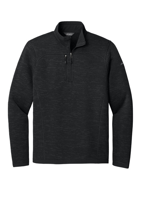 Eddie Bauer Sweater Fleece 1/4-Zip with custom logo embroidery