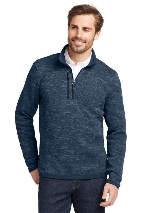 Eddie Bauer Sweater Fleece 1/4-Zip with custom logo embroidery