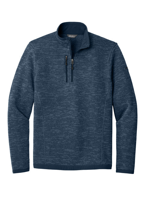 Eddie Bauer Sweater Fleece 1/4-Zip with custom logo embroidery