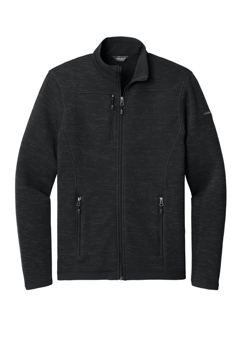Eddie Bauer Sweater Fleece Full-Zip with custom logo embroidery