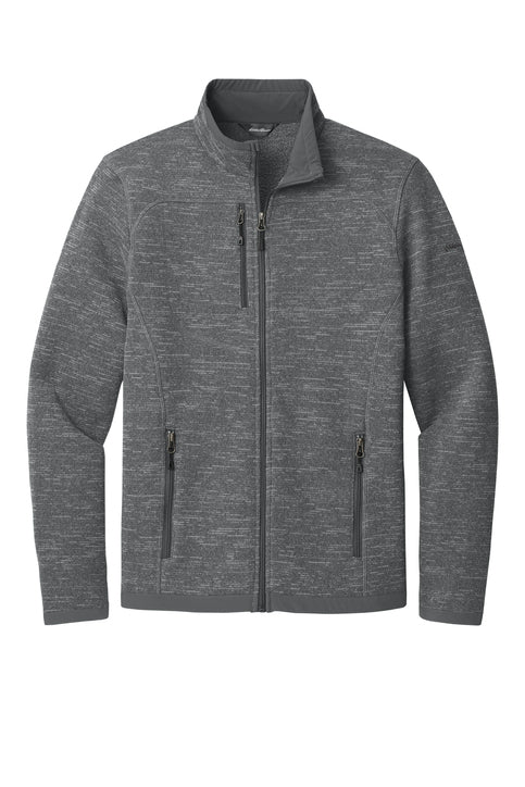 Eddie Bauer Sweater Fleece Full-Zip with custom logo embroidery