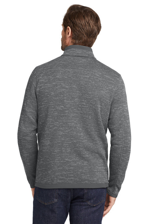 Eddie Bauer Sweater Fleece Full-Zip with custom logo embroidery