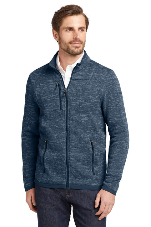Eddie Bauer Sweater Fleece Full-Zip with custom logo embroidery